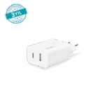 ttec SmartCharger Duo 2.4A Çift USB Çıkışlı Şarj Aleti – USB-C & USB-A – 2SCS25B