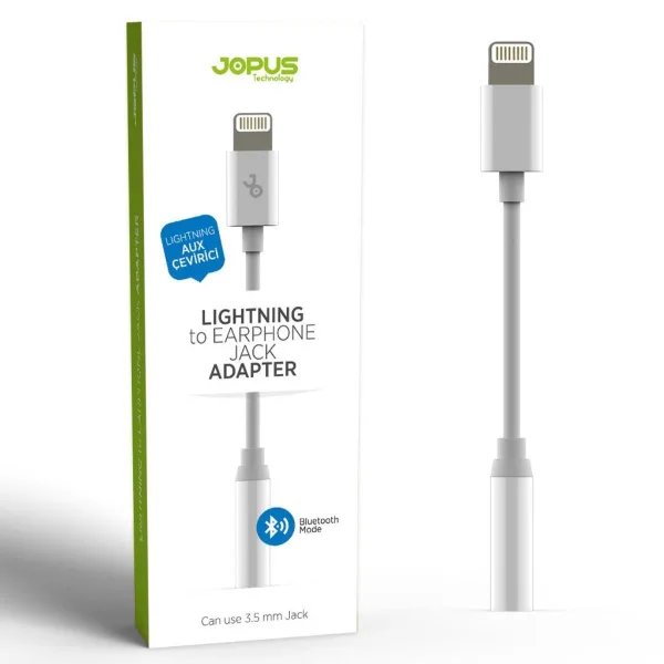 Jopus Lightning to 3.5mm Kulaklık Dönüştürücü - Görsel 4