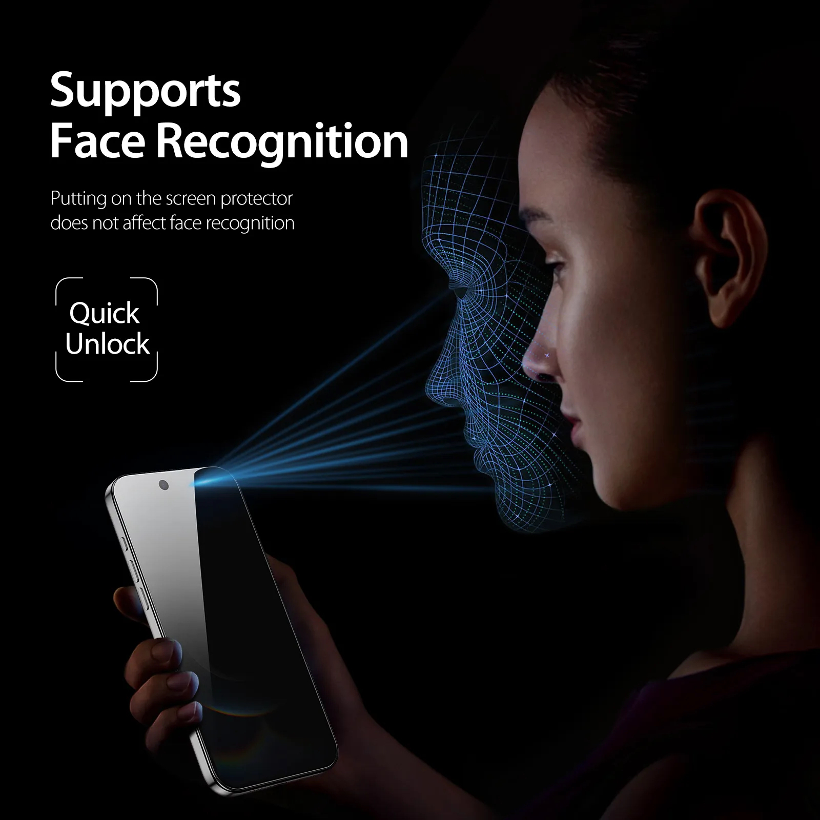 Privacy Screen Protector for iPhone 16e 5