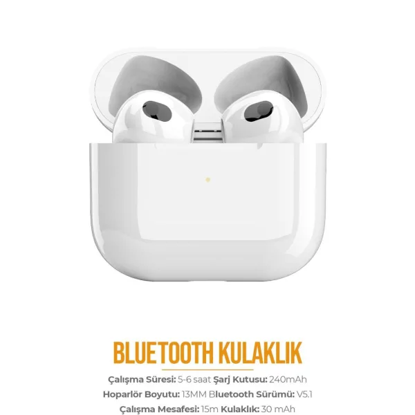 Azeada 4. Nesil Bluetooth Kulaklık PD-BT111 - Görsel 2