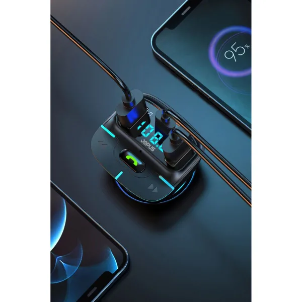 Jopus F9 Bluetooth FM Transmitter - Görsel 4