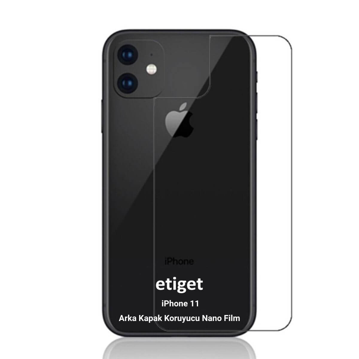 iPhone 11 Arka Kapak Koruyucu Nano Film – Ultra İnce & Esnek Yapı