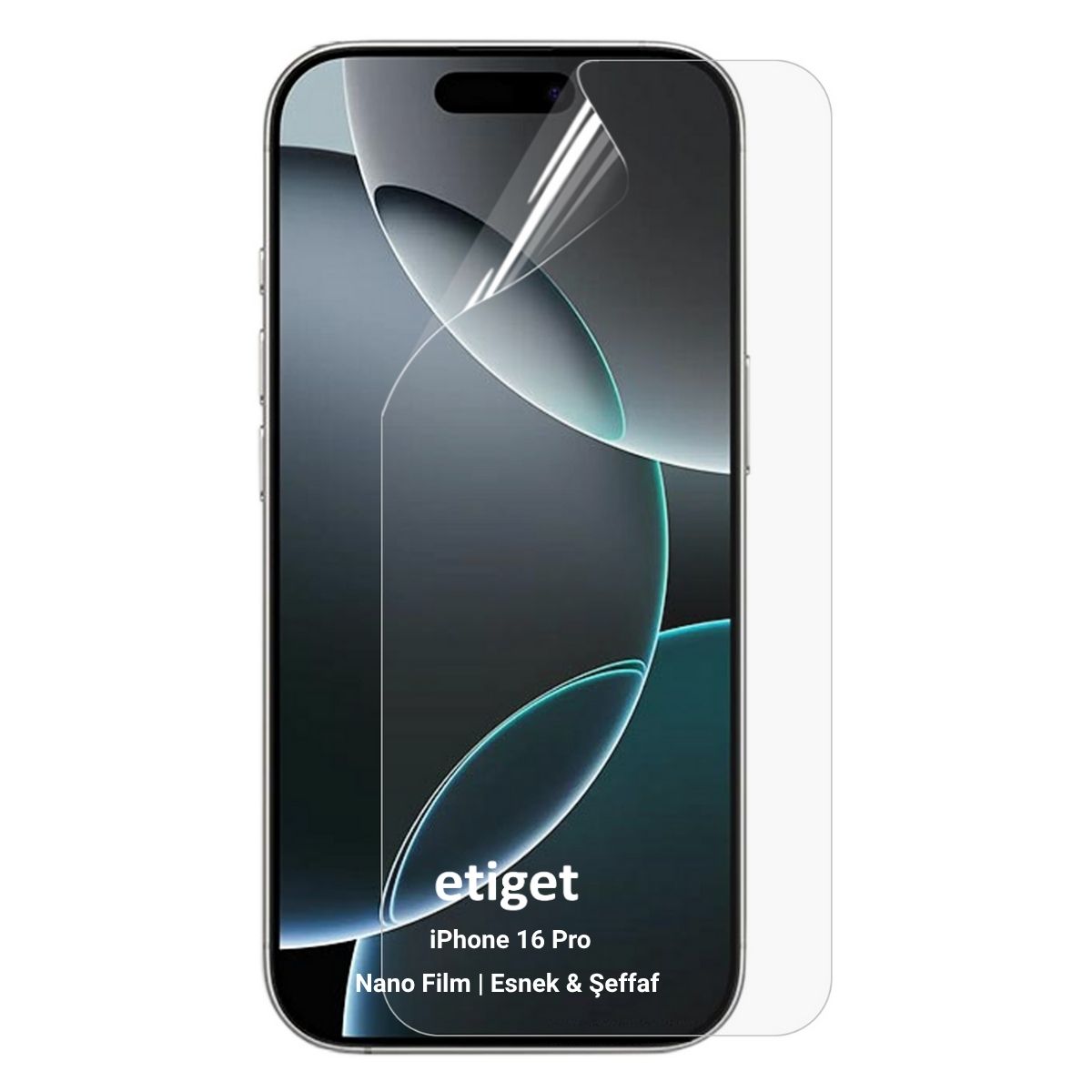 iPhone 16 Pro Kırılmaz Ekran Koruyucu Nano Film