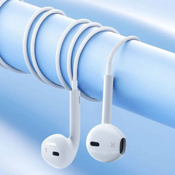 Azeada iPhone Kulaklık Lightning Mikrofonlu Kulaklık AZ-E04 - Görsel 3
