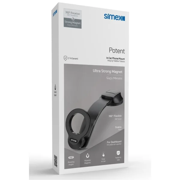 Simex Potent Magsafe Telefon Tutucu ST-209 - Görsel 5