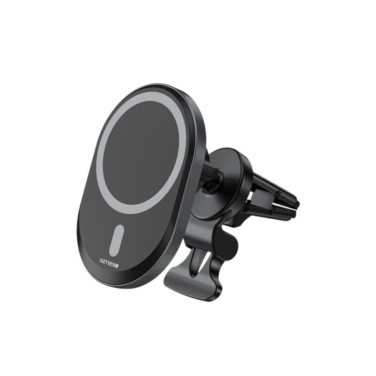 Simex Cargador Wireless 15W Magsafe Şarjlı Telefon Tutucu | Hızlı Kablosuz Şarj & Magsafe Uyumu
