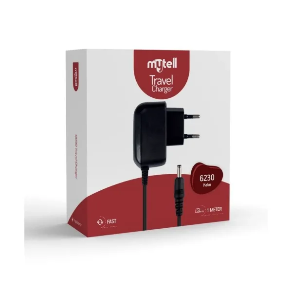 Mytell Nokia Kalın Uçlu Şarj Aleti 5V 0,5A MY-E01 - Görsel 3
