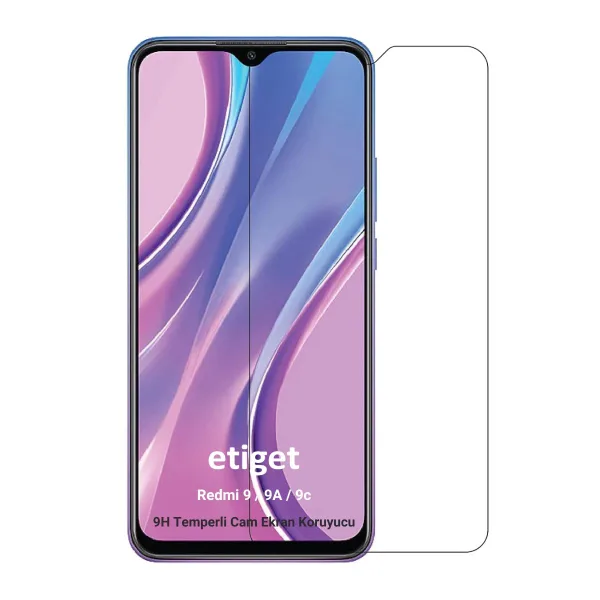 Xiaomi Redmi 9 / 9A / 9C Temperli 9H Cam Ekran Koruyucu