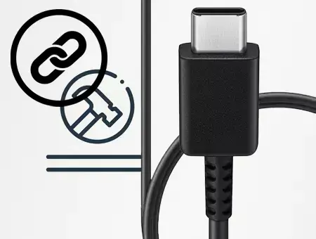 Samsung EP-DN975B 45W Type-C to Type-C Hızlı Şarj Kablosu – 5A Güçlü Performans