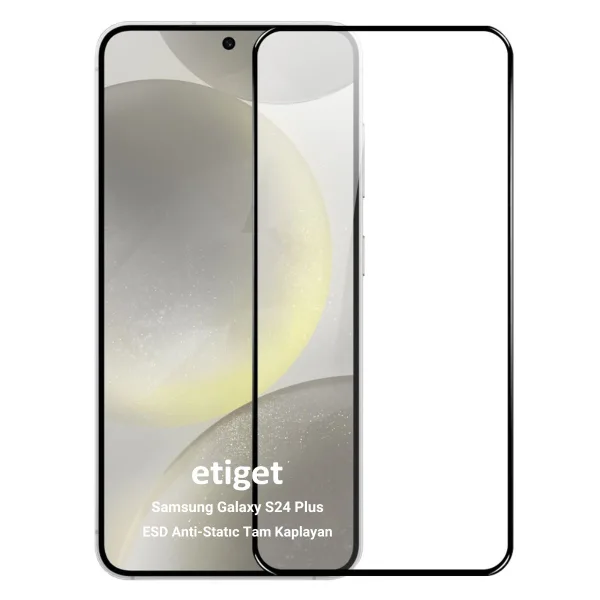 Samsung Galaxy S24 Plus ”ESD ANTI-STATIC” Cam Ekran Koruyucu 6D GLASS