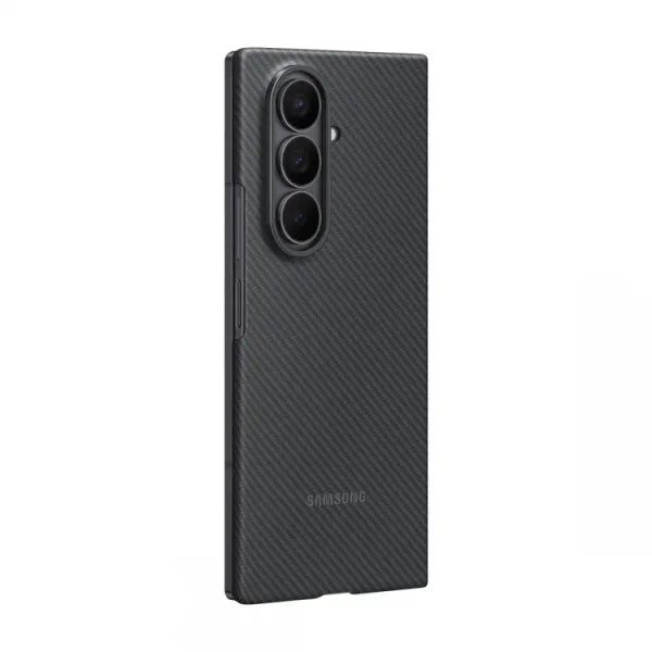 Samsung Galaxy Z Fold 7 Karbon Desenli Sert Kılıf - Görsel 3