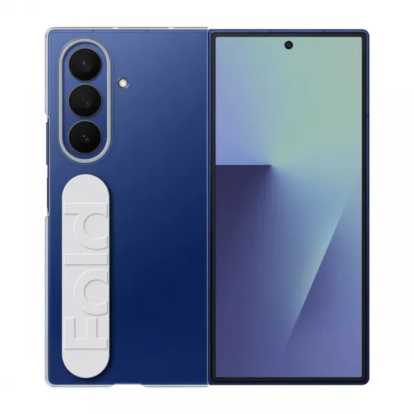 Samsung Galaxy Z Fold 7 Şeffaf Kordonlu Silikon Kılıf