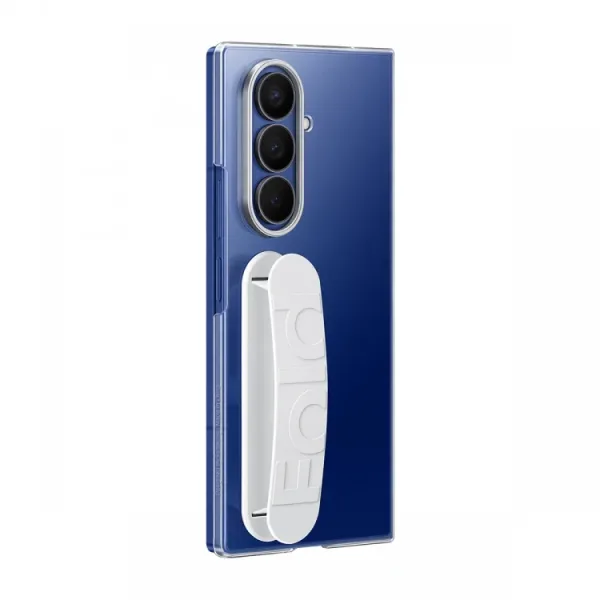 Samsung Galaxy Z Fold 7 Şeffaf Kordonlu Silikon Kılıf - Görsel 2