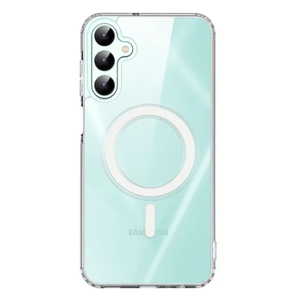 Samsung Galaxy A16 Magsafe Kılıf Şeffaf Silikon