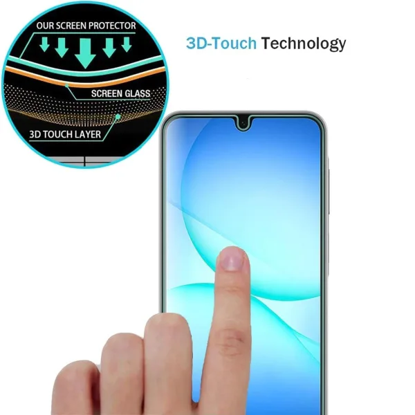 Samsung Galaxy A17 5G Ekran Koruyucu 9H Temperli Cam - Görsel 5