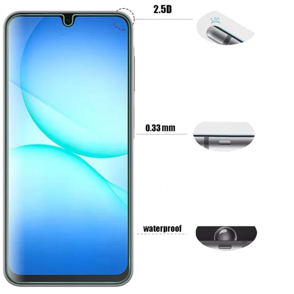 Samsung Galaxy A17 5G Ekran Koruyucu 9H Temperli Cam - Görsel 4