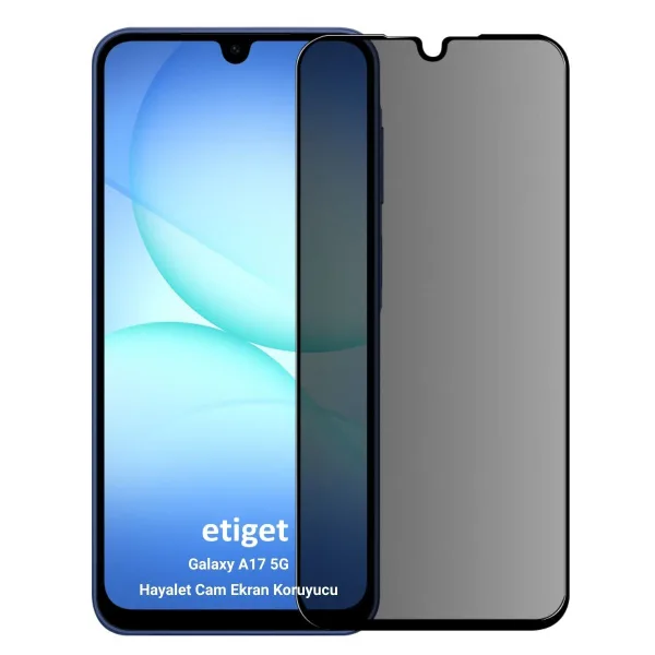 Samsung Galaxy A17 5G ”ESD ANTI-STATIC” Hayalet Cam Ekran Koruyucu