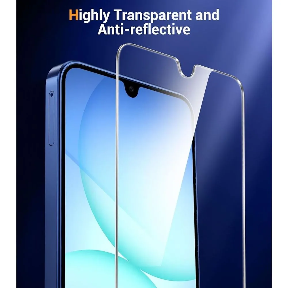 Samsung Galaxy A17 5G Şeffaf Kılıf + Cam Ekran Koruyucu Seti - Görsel 3