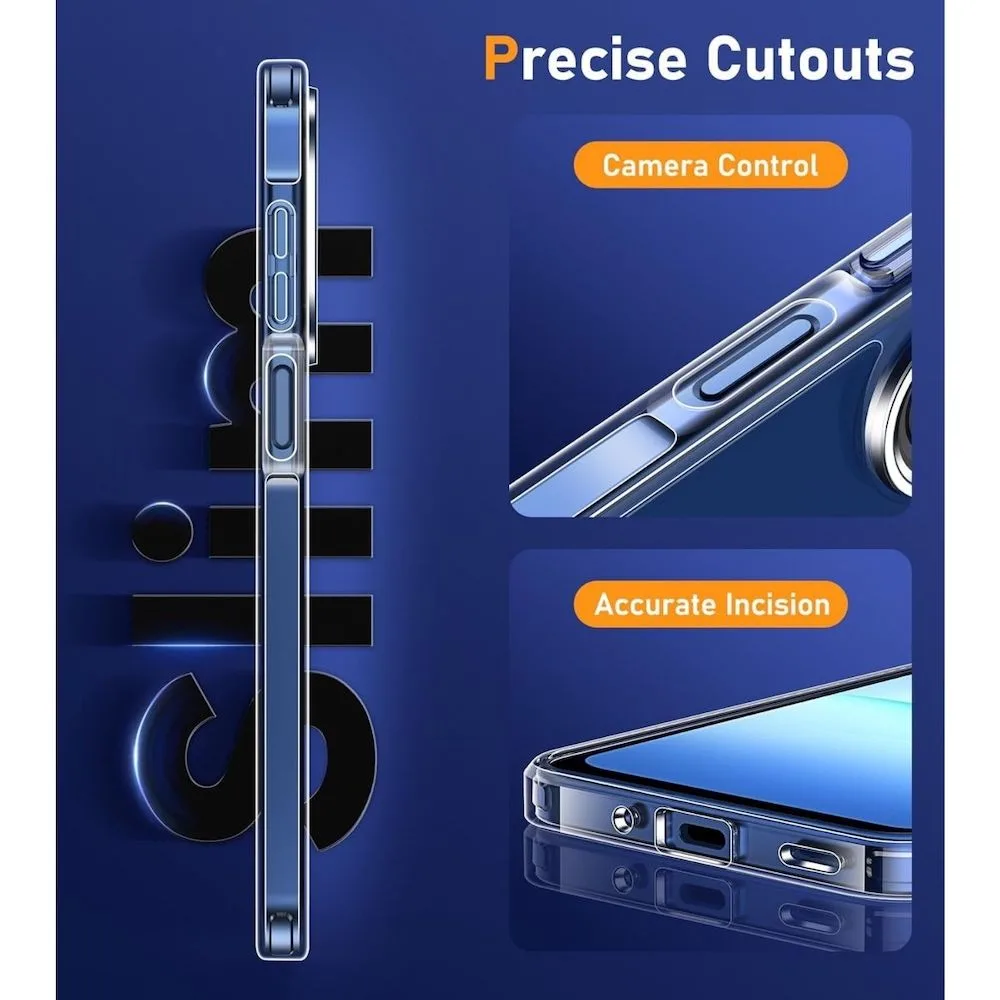 Samsung Galaxy A17 5G Şeffaf Kılıf + Cam Ekran Koruyucu Seti - Görsel 5