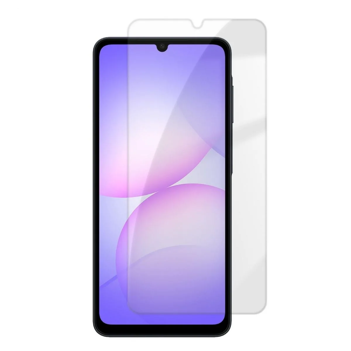 Samsung Galaxy A07 Şeffaf Kılıf + Cam Ekran Koruyucu Seti - Görsel 2